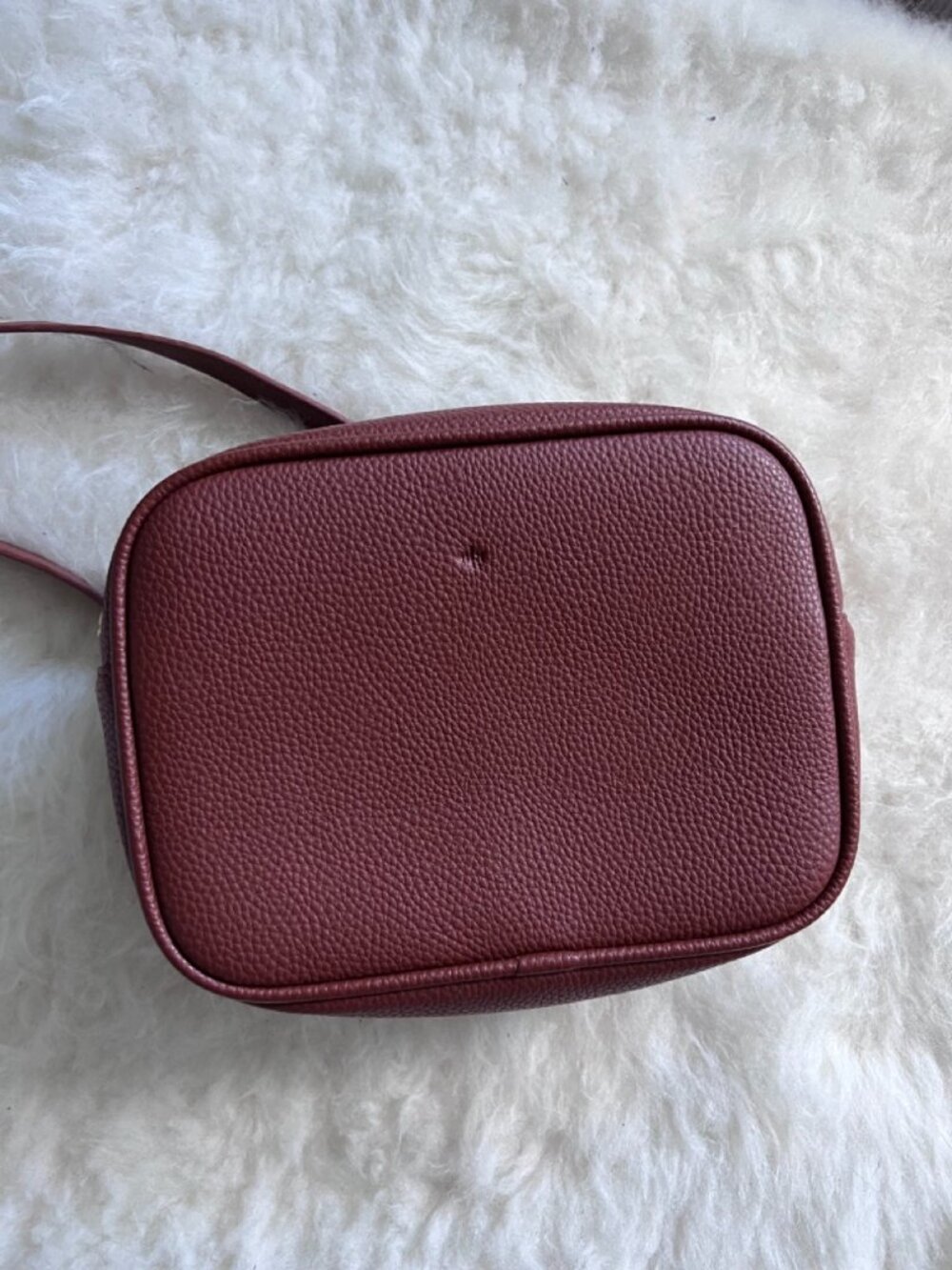 Ela Belt Bag in Brown - Monogramed with Initials